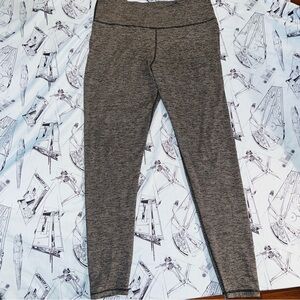 Old Navy Active Black and White Striped Leggings